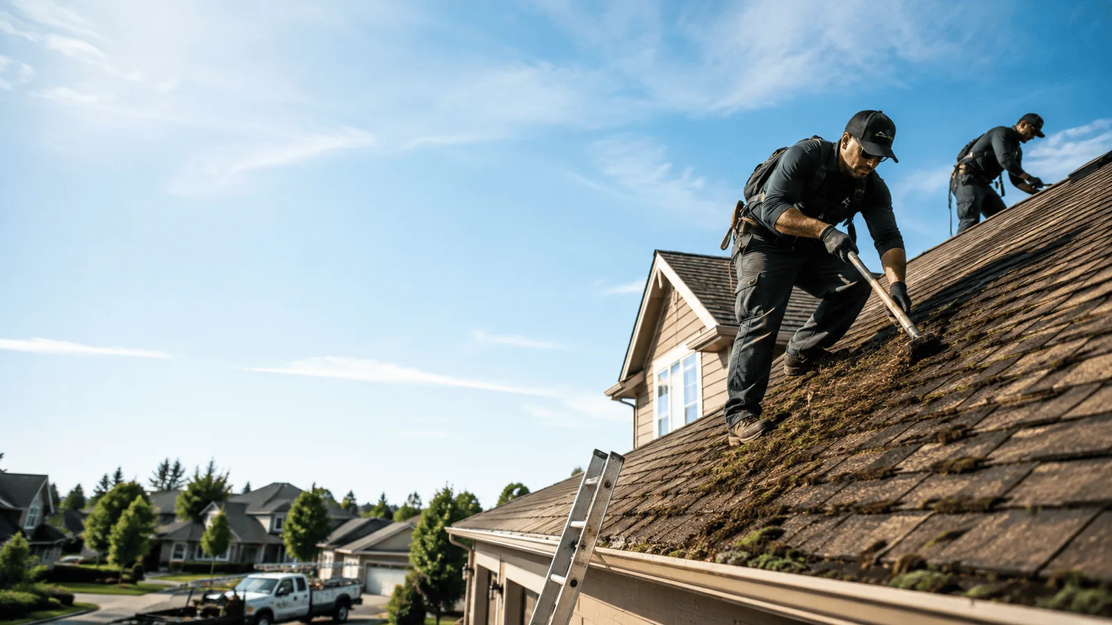 Roof Moss Removal in Cyrus, MN near me